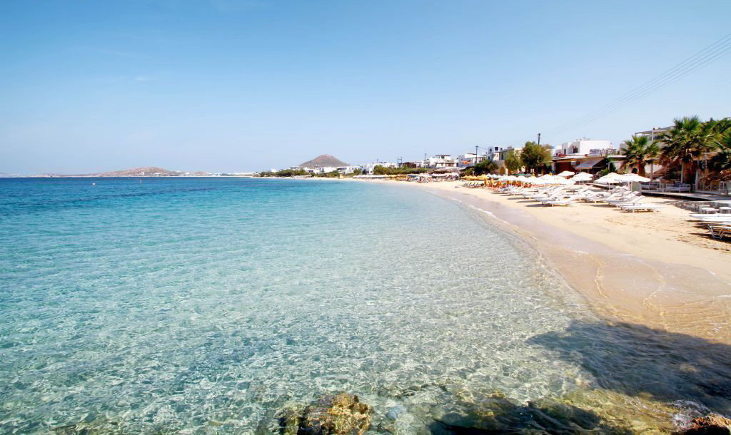 Agia Anna beach, Naxos island, Cyclades, Greece