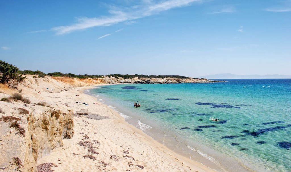 Aliko beach, Naxos island, Cyclades, Greece